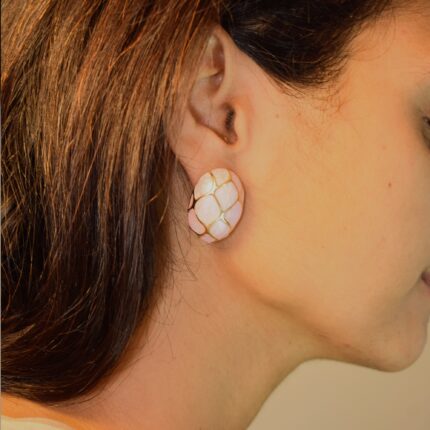 Tuscan Charm Pink Earring