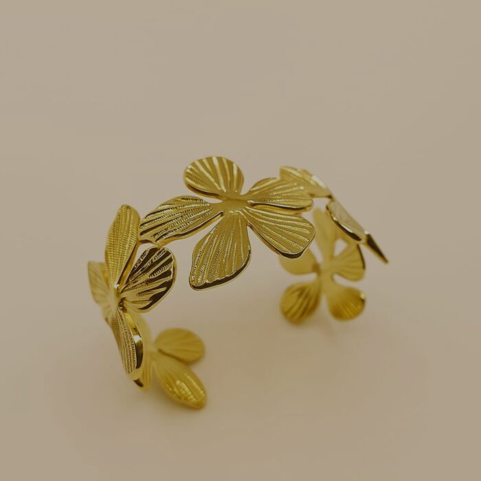Floral Bracelet ( Adjustable Size)